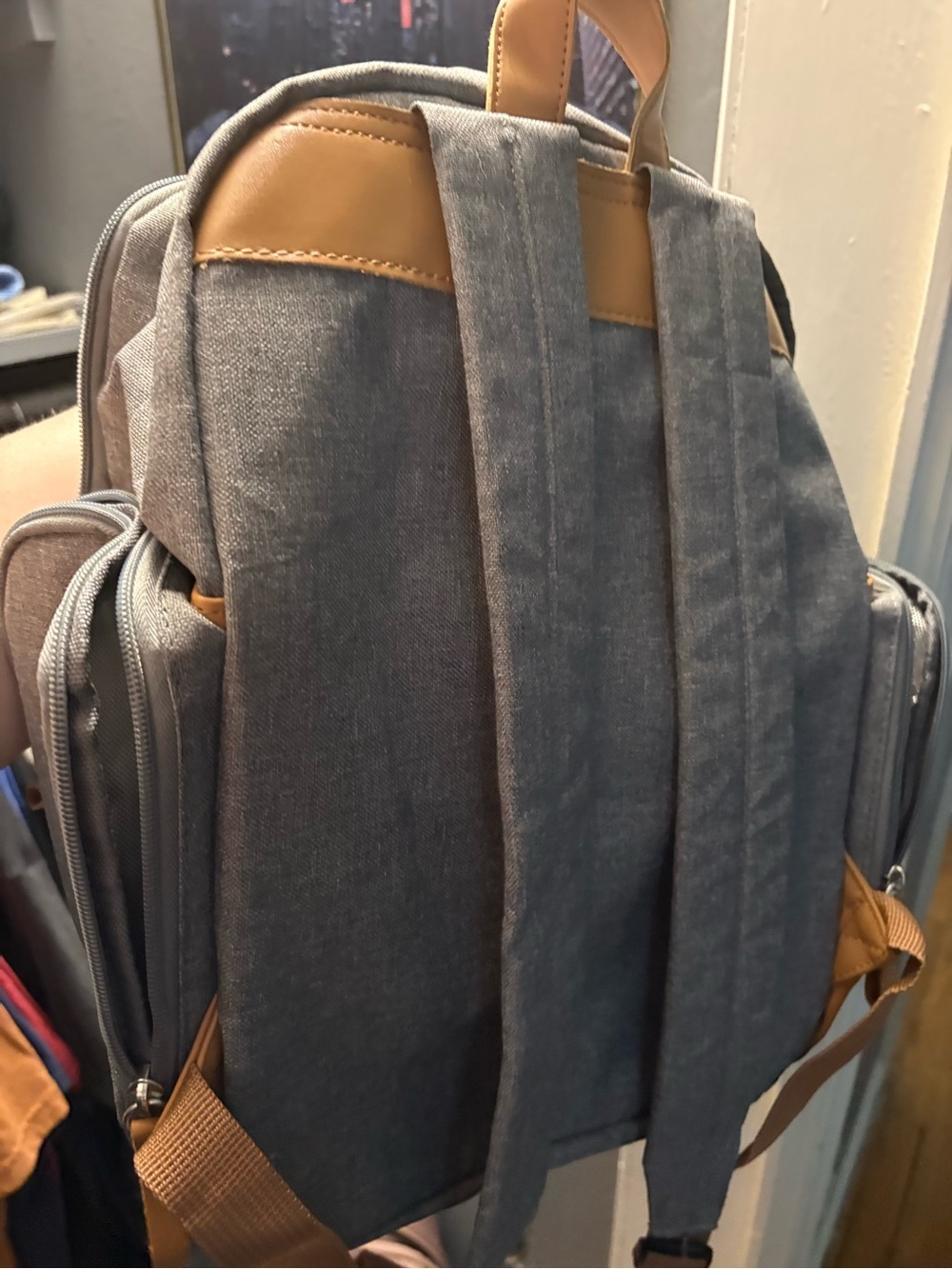 Parker Baby birch bag mini diaper backpack - never used! - Picture 9 of 9